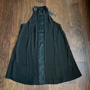 krisa back halter mini dress